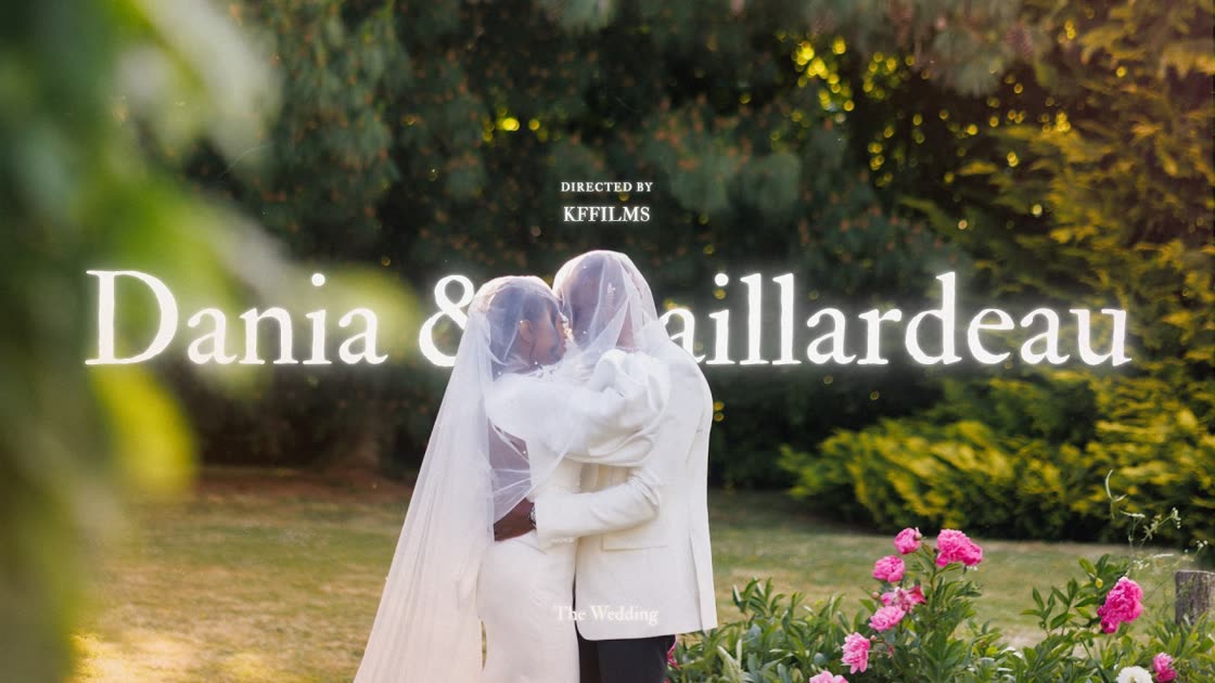 Image du film de mariage de Dania et Gaillardeau.